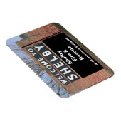 シェルビーファイア&レスキューへの歓迎フレキシブル マグネット (右側)