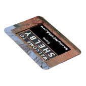 シェルビーフレキシブルマグネットへようこそ マグネット (右側)