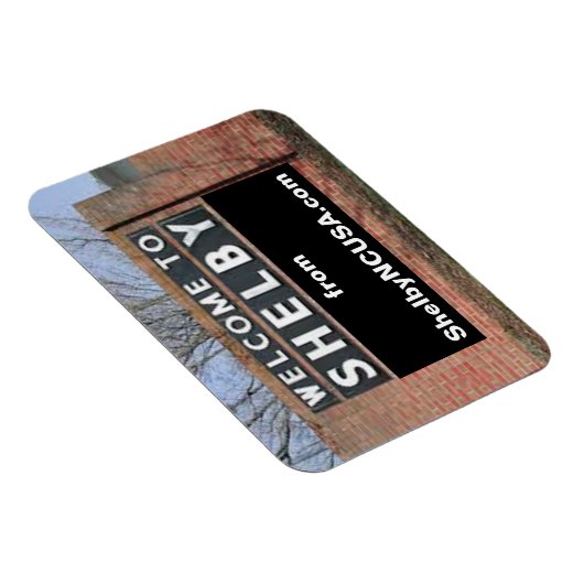 シェルビーフレキシブルマグネットへようこそ マグネット (右側)