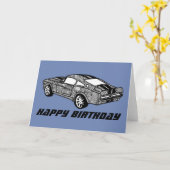 シェルビーマンダラアート誕生日カード カード (黄色い花)