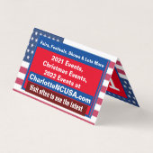 シェルビー折り畳み名刺 名刺 (裏面)