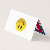 シェルビー折り畳み名刺 名刺 (裏面)