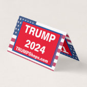 シェルビー折り畳み名刺 名刺 (裏面)