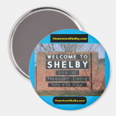 シェルビー磁石へようこそ マグネット (正面/裏面)