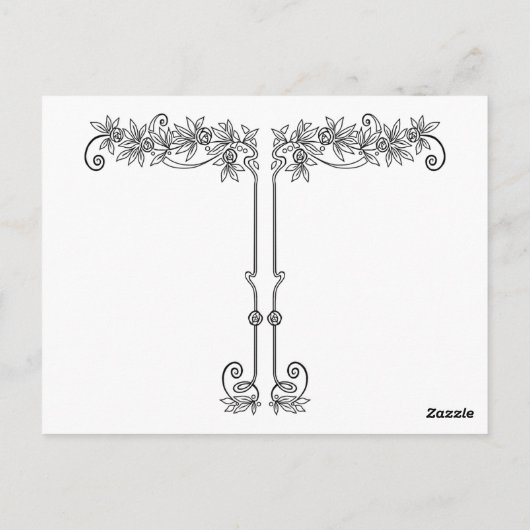 シェルビー、1920年代のレディ・イン・アクアとティール（緑がかった色） ポストカード (裏面)