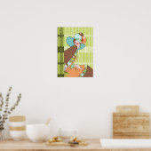 シェルビー、1930年代のキウイとブラウンのレディ ポスター (キッチン)