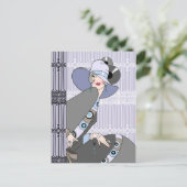 シェルビー、1930年代のメイヴとグレーのレディ ポストカード (スタンド正面)