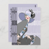 シェルビー、1930年代のメイヴとグレーのレディ ポストカード (正面/裏面)