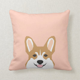 シェルビー – Corgi Welsh Pembroke Corgi Cute Dog クッション