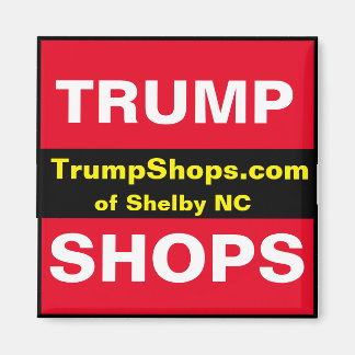 シェルビーNCマグネットのTrumpShops.com マグネット
