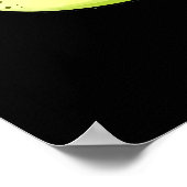 シェルフおもしろいカタツムリSelfie Pun Dark BG ポスター (角)