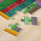 シェルフのブックThunder_Cove ジグソーパズル (側面)