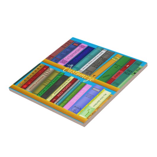 シェルフのブックThunder_Cove タイル (側面)