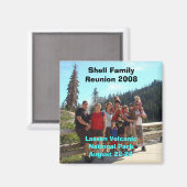 シェルファミリ懇親会2008 マグネット (正面/裏面)