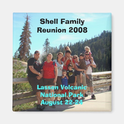 シェルファミリ懇親会2008 マグネット (正面)