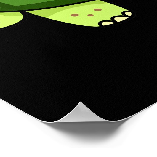 シェルフィーおもしろいトガメ自撮パンプンダークBG ポスター (角)