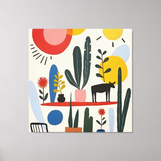 シェルフィー キャンバスプリント (正面)