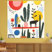 シェルフィー キャンバスプリント (インサイチュ (リビング))