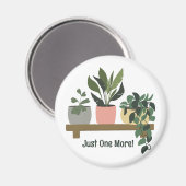 シェルフマグネット上の植物を1つだけ追加 マグネット (正面/裏面)