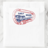 シェルフロード登山カラビナー 長方形シール (バッグ)