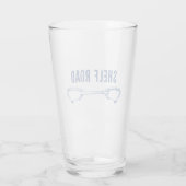 シェルフロード登山Quickdraw タンブラーグラス (裏面)