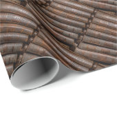 シェルブラッピングの古書紙 ラッピングペーパー (ロールコーナー)