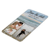 シェルブルー救ビーチマグネット最新テンプレート マグネット (左側)