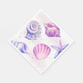 シェルブーパーティー紙ナプキンス スタンダードランチョンナプキン (角)