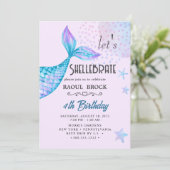 シェルブー誕生日招待状 招待状 (スタンド正面)