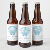 シェルブ航海のルービーチ結婚式たった今結婚しました ビールラベル (ボトル)
