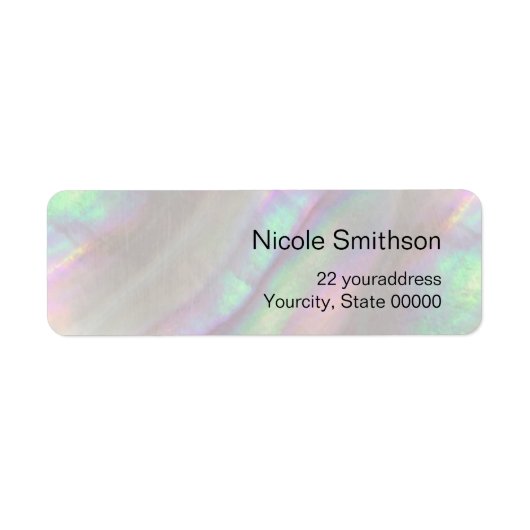 シェルラベル ラベル (正面)