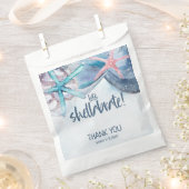 シェルラベレーション |ビーチシーシェルありがとう フェイバーバッグ (クリップ留めされた状態)