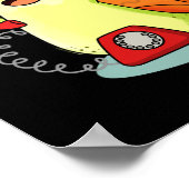 シェルロザスネリおもしろいルハロープンダークBG ポスター (角)