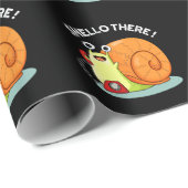 シェルロザスネリおもしろいルハロープンダークBG ラッピングペーパー (ロールコーナー)