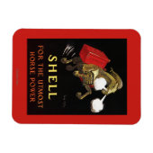 シェル付き機械式馬油 マグネット (横)