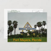 シェル工場 ポストカード (正面/裏面)