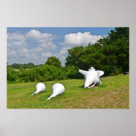 シェル彫刻ポスター ポスター (正面)