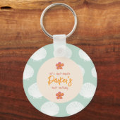 「シェル振動」沿岸ビーチパーティーテーマ キーホルダー (正面)