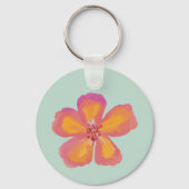 「シェル振動」沿岸ビーチパーティーテーマ キーホルダー (裏面)