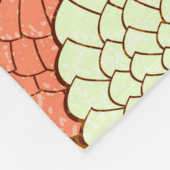 シェル眼鏡：抽象芸術海模様 フリースブランケット (角)