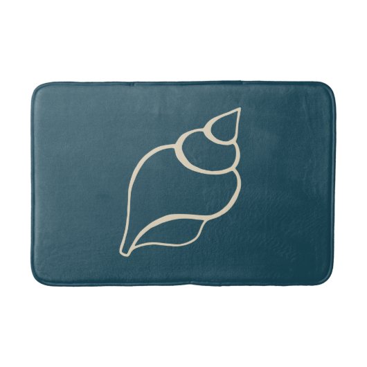 シェル航海のバスルーム敷物 バスマット (正面)