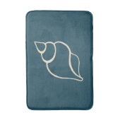 シェル航海のバスルーム敷物 バスマット (正面縦)