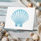 シェル航海のビーチ結婚式考えこんにちは カード