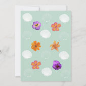 「シェル・エレブレーション」コーストビーチパーティーテーマ 招待状 (裏面)