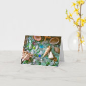 シェル カード (黄色い花)