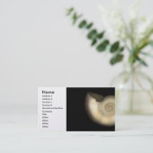 シェル – コンチョロジー – Nautilus 名刺 (スタンド正面)