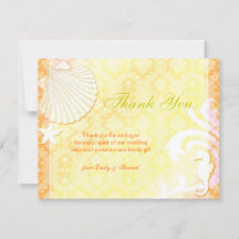 シェル&シーホースビーチ結婚式サンキュー