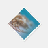 シェル&パールエレガントなウェディングジュエリービーチ スタンダードカクテルナプキン (角)