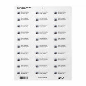 シェル、ビーチ ラベル (フルシート)