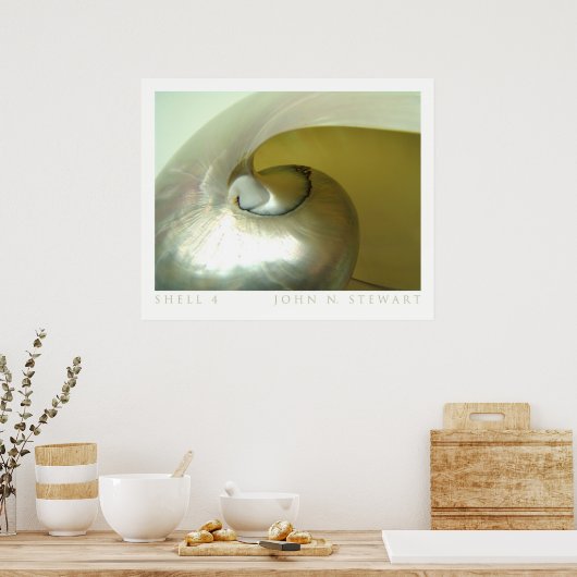 シェル#4 ポスター (キッチン)